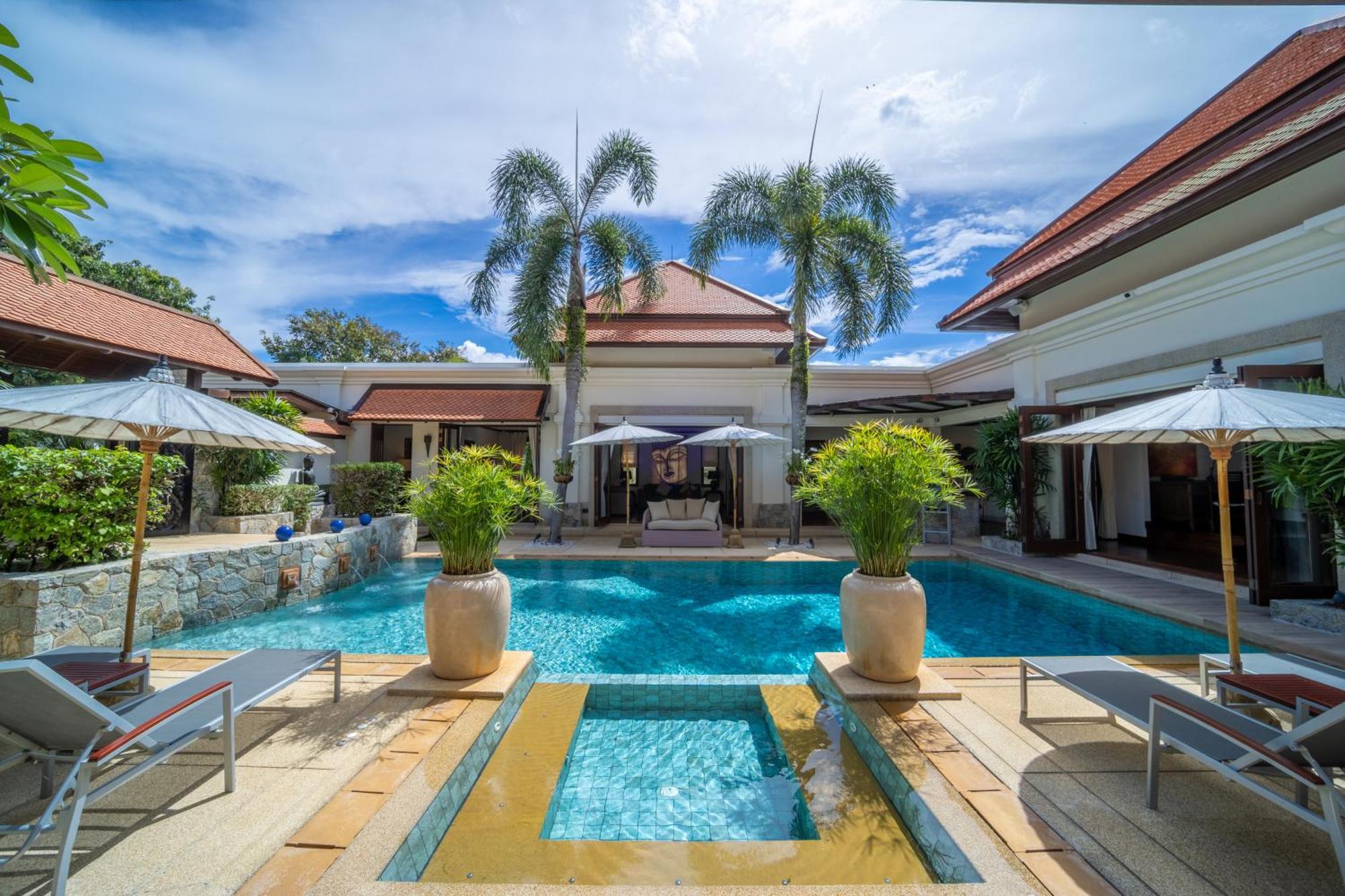 Saitaan,4Br Seaside Garden Pool Villa, Laguna Area Pantai Bang Tao Bagian luar foto